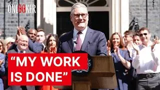 Thumbnail: FULL: Keir Starmer's Farewell Speech Outside No. 10 Downing Street
