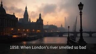 Thumbnail: 1858: When London's river smelled so bad it shut down the go