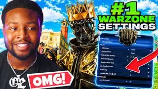 Thumbnail: I FOUND THE #1 WARZONE SETTINGS... 😳 (INSANE MOVEMENT + AIM) PC, PS5, XBOX