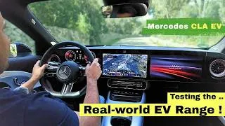 Thumbnail: Driving and Real-world range of the Electric MERCEDES CLA Shooting Brake