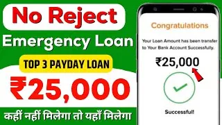 Thumbnail: 🔥Top 3 payday Loan Apps For Low CIBIL Score | New Best Loan App 2026 | Low Cibil Score  Instant Loan