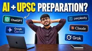 Thumbnail: Best Ai tools for UPSC Preparation 🤫 | How to Use? New tricks Unlocked  🔥