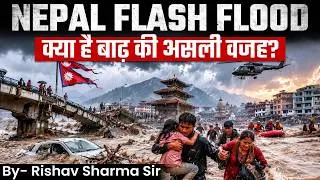 Thumbnail: Nepal Flash Floods Explained | What Really Caused the Disaster? #pw