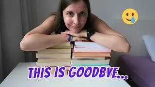 Thumbnail: mid-year book unhaul | I have to leave these books behind and it pains me