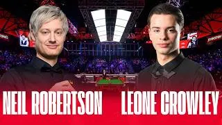 Thumbnail: Neil Robertson vs Leone Crowley | Qualifying Round 1 2025 Full Match