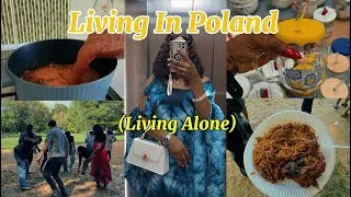 Thumbnail: Living Alone In Poland 🇵🇱 | Changing Churches, Church Picnic, Grocery Shopping & Haul, Cooking