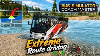 Thumbnail: EXTREME ROUTE DRIVING! Bus Simulator Coach Master – Insane Water Road