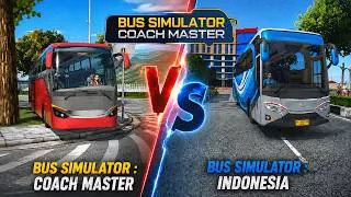 Thumbnail: BUS SIMULATOR COACH MASTER vs BUS SIMULATOR INDONESIA – ULTIMATE COMPARISON!