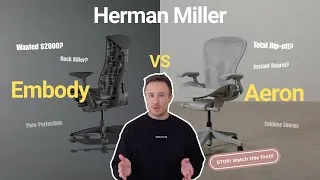 Thumbnail: The ONLY Chair Comparison You Need: Herman Miller Embody vs Aeron