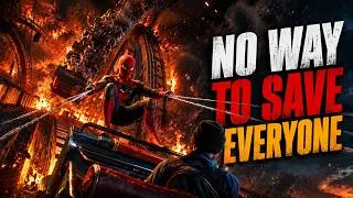 Thumbnail: Spider Man Couldn't Save Everyone... 😢 | Roller Coaster Disaster | Spider Man 2 PS5 Gameplay 4K