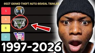 Thumbnail: I RANKED Every GTA REVEAL Trailer..