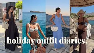 Thumbnail: Holiday Outfit Diaries 🌺 What I Wore in Greece | Euro Summer Outfit Inspo ✨