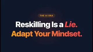 Thumbnail: Reskilling is Dead. Transformation is the Only Way