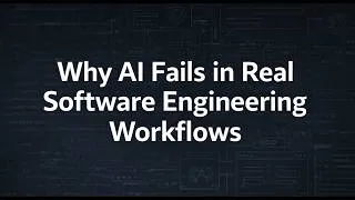 Thumbnail: Why AI Fails in Real Software Engineering Workflows — And How to Build Reliable AI Pipelines