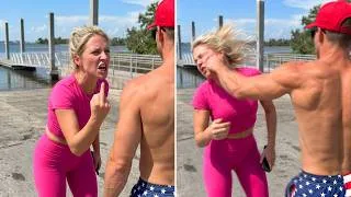 Thumbnail: When Angry Karens Mess With The WRONG Fishermen At The Boat Ramp!