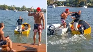 Thumbnail: When Aggressive Boaters Mess With The WRONG Fisherman!