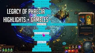 Thumbnail: Legacy of Phrecia Highlights & Gambles | Path of Exile