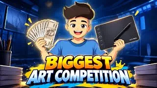 Thumbnail: Biggest Art Competition - 200k Special Xp Pen Tablet Giveaway 🎁 || Op Animation