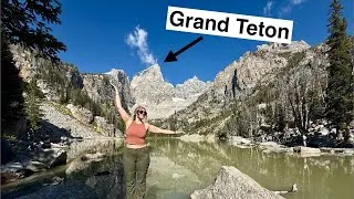 Thumbnail: Hiking Delta Lake || Grand Teton National Park
