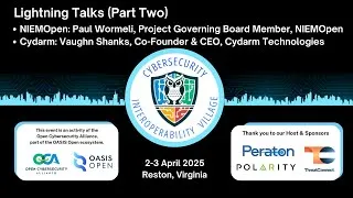 Thumbnail: Lightning Talks (Part Two): Paul Wormeli and Vaughn Shanks