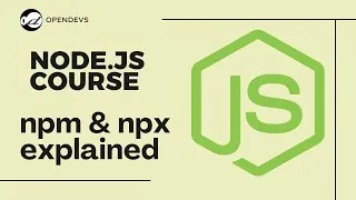 Thumbnail: NPM and NPX | Global vs Local installation and NPM scripts