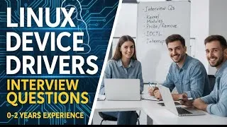 Thumbnail: LINUX DEVICE DRIVERS INTERVIEW QUESTIONS (0-2 years EXP).