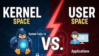 Thumbnail: Linux Kernel Space VS User Space EXPLAINED (System Calls, Drivers, OS Architecture).