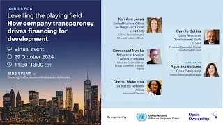 Thumbnail: Levelling the playing field: How company transparency drives financing for development (FfD4)