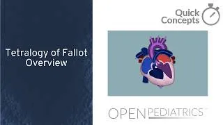 Thumbnail: Tetralogy of Fallot Overview by J. Pian, J. McKinstry | OPENPediatrics‌