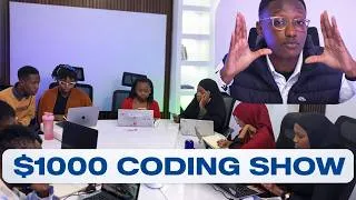 Thumbnail: Spending $1000 to shoot a coding show in Nairobi | Vibe coding show episode 5