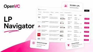 Thumbnail: LP Navigator: Find 10k+ LPs for your next fund