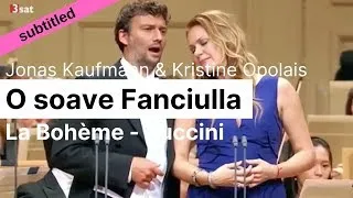 Thumbnail: Opera Lyrics - Kristine Opolais & Jonas Kaufmann  ♪ O soave fanciulla (La Bohème, Puccini)