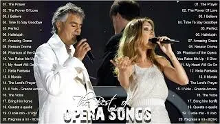 Thumbnail: Andrea Bocelli, Céline Dion, Sarah Brightman, Luciano Pavarotti, IL Divo,...Opera Songs 2024
