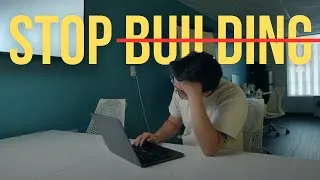 Thumbnail: Stop Building. Start Validating | The #1 Mistake New Founders Make