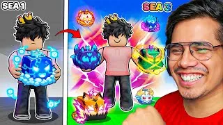 Thumbnail: NOOB TO PRO IN SEA 3 WITH CONTROL FRUIT 😱| BLOXFRUIT ROBLOX