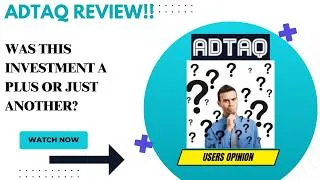 Thumbnail: ADTAQ Review-Is This TRULY Worth Any Use Attempt At ALL ?See(WATCH  Before use