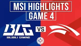 Thumbnail: BLG vs HLE Highlights Game 4 | MSI 2026 Grand Finals | Bilibili Gaming vs Hanwha Life Esports