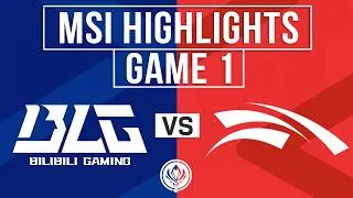 Thumbnail: BLG vs HLE Highlights Game 1 | MSI 2026 Grand Finals | Bilibili Gaming vs Hanwha Life Esports