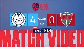 Thumbnail: 23/08/2026 - OPL2 Men's Division - Cambridge United vs Hamilton United