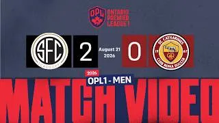 Thumbnail: 21/08/2026 - OPL1 Men's Division - Scrosoppi FC vs St Catharines Roma