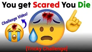 Thumbnail: Don't get Scared while watching this video..😰