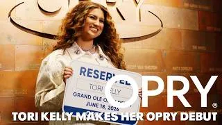 Thumbnail: Tori Kelly Makes Her Grand Ole Opry Debut!