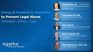 Thumbnail: Using AI Predictive Analytics to Prevent Legal Abuse — Full Panel