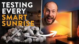 Thumbnail: Create the Perfect Sunrise Alarm with Smart Lights!