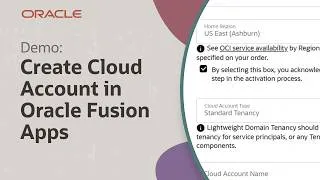 Thumbnail: How to Activate an Oracle Fusion Applications Subscription and Create a Cloud Account