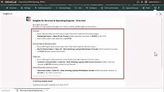 Thumbnail: Overview: Analyzing Data with Pervasive Insights in Cloud EPM