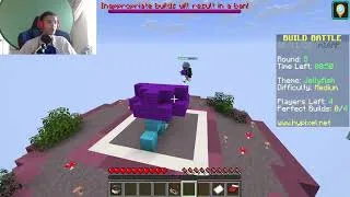 Thumbnail: Minecraft, but this is Speed Builder!