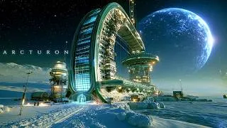 Thumbnail: ARCTURON ⧫ 10 Hrs of Deep Winter Space Ambient ⧫ Icy Planet Research Facility Atmosphere
