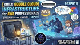 Thumbnail: Build Google Cloud Infrastructure for AWS Professionals Challenge Lab | GSP511 | Lab Walkthrough