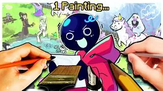Thumbnail: Letting Everyone on Magma.com work on ONE DRAWING